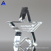 Crystal Award Stress Ball Shaped Metal Star Trophy